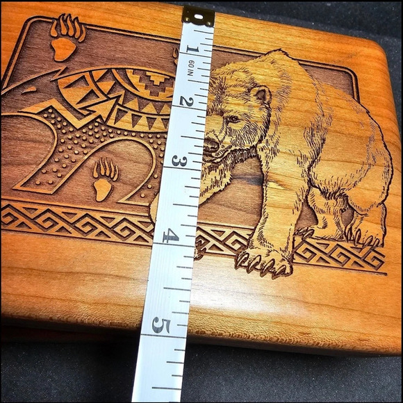 Wilderness Woods Lot Of 3 Jewelry Boxes Trinket Boxes Made In The Usa - Picture 9 of 10